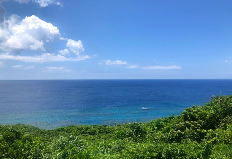 古宇利島　水平線